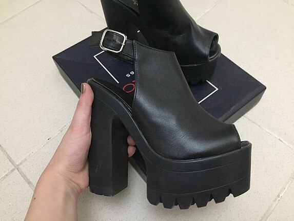 Platform Topuklu ayakkabı