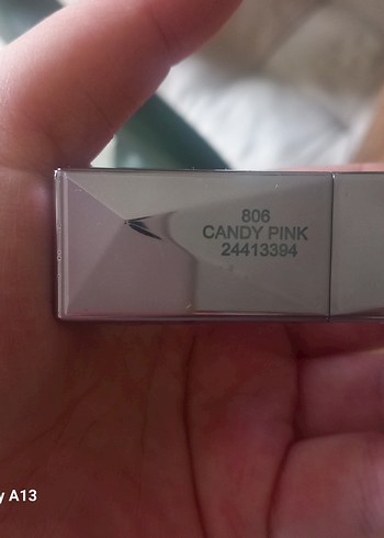 Alix Avien Satin Touch Kalıcı Pembe Ruj 806 Candy Pink - Görsel 5