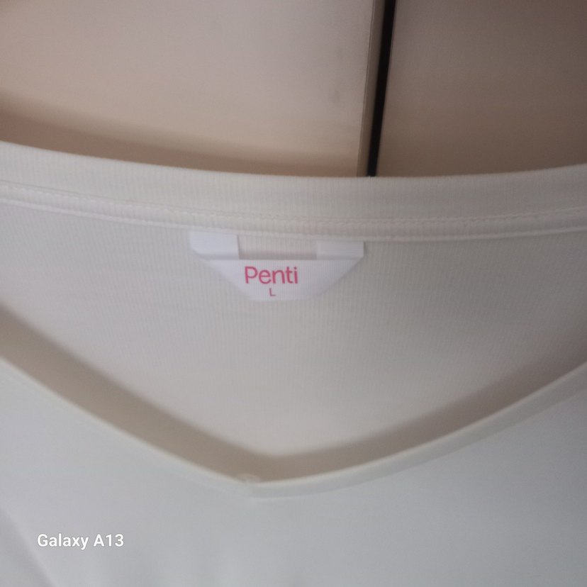 Penti V-Yaka  Uzun Kollu Tişört - Görsel 3