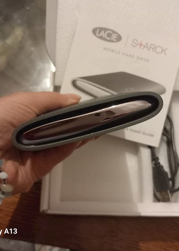 LaCie by S+ARCK 640GB USB 3.0 Taşınabilir Hard Disk - Görsel 8