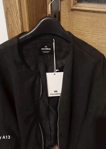 Kahverengi  Süet Bombet Ceket - Görsel 3