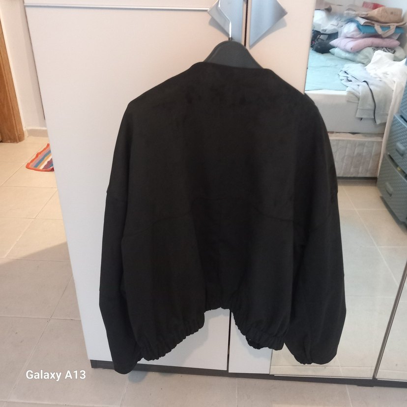 Kahverengi  Süet Bombet Ceket - Görsel 4