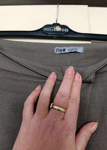 Kadın kruvaze havuç Kumaş Pantolon - Görsel 3