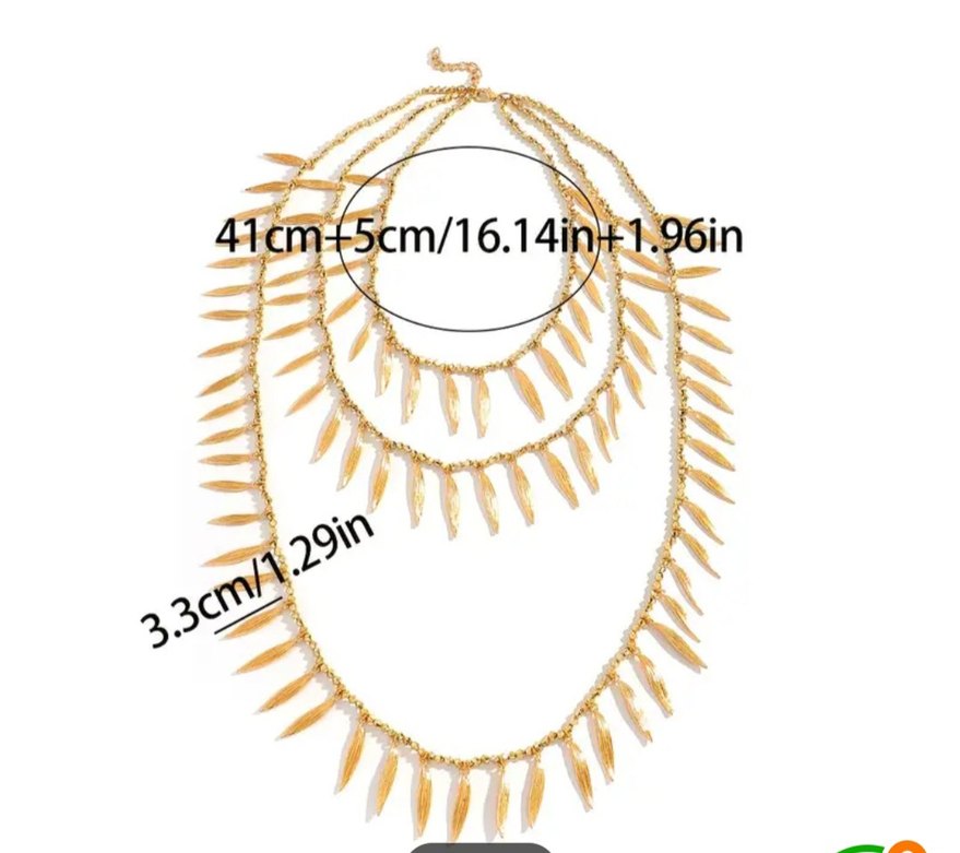 Zara Zincir Detaylı Uzun Bohem Altın Kolye - Görsel 4