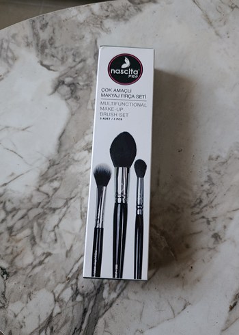 Nascita Pro Çok Amaçlı Makyaj Fırça Seti 3'lü 55 - Görsel 2