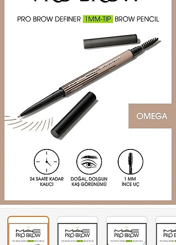 Mac Omega kaş kalemi 