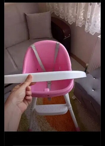 Beden pembe Renk Bebek mama sandalyesi