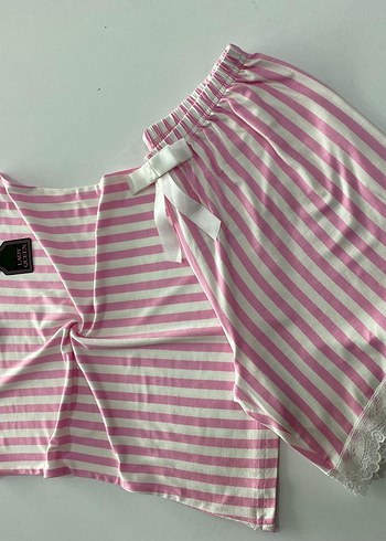 Diğer Bordo ikili set Mini Kadın Pijama Takımı kampanya li