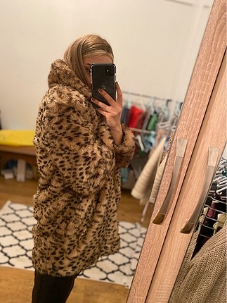 Leopar Peluş Kürk