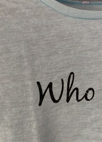 Turkuaz, Baskılı Kısa Kollu Defacto Kadın Tişört - Görsel 2