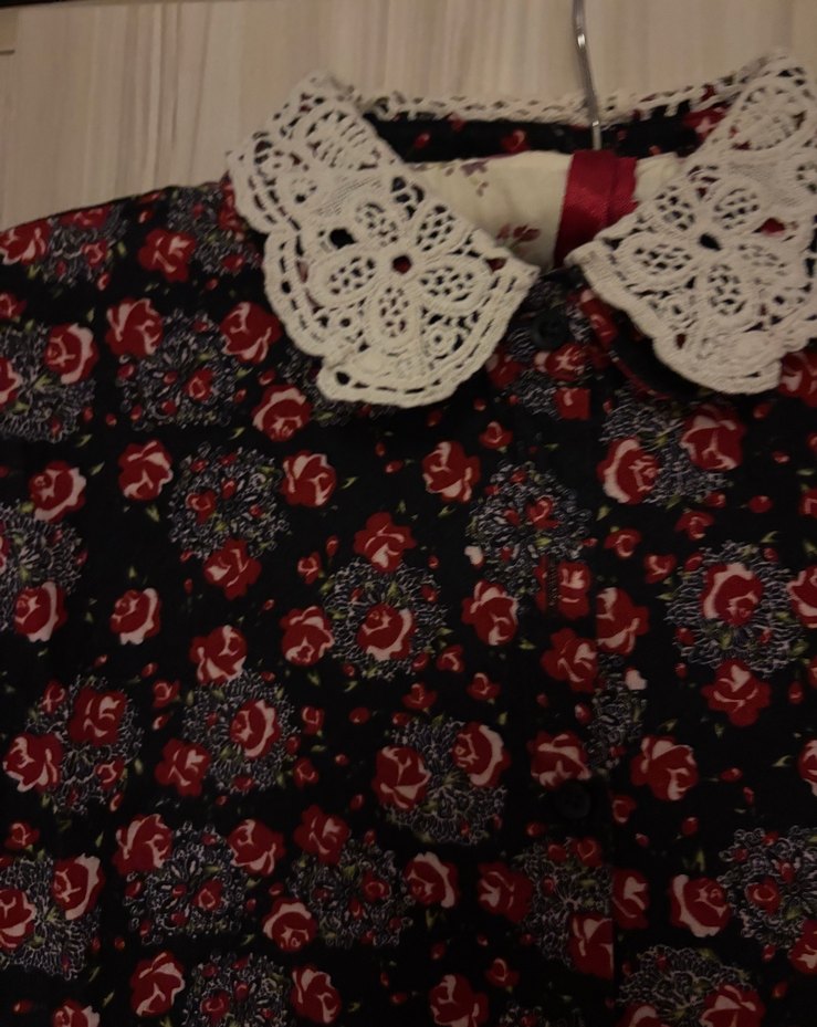 Koton Düğmeli, Uzun Kollu Kadın Gömlek - Görsel 3