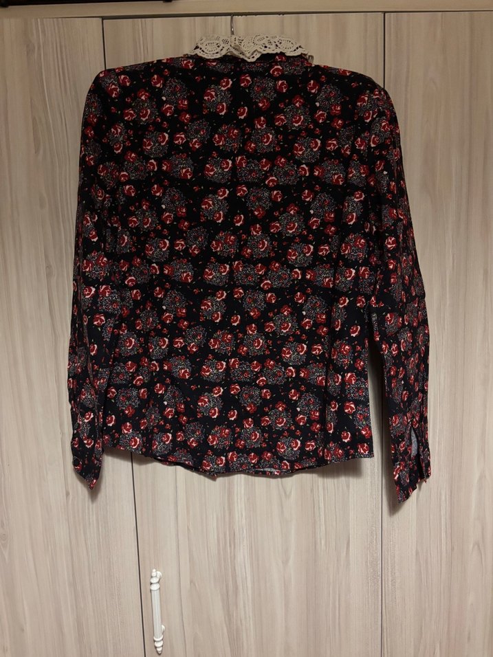 Koton Düğmeli, Uzun Kollu Kadın Gömlek - Görsel 2