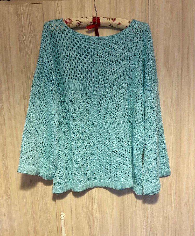 Trendyolmilla Turkuaz Kadın Örgü Triko Kazak - Görsel 2