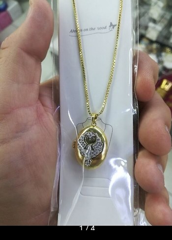 Accessorize Altın Renkli anka kuşu Figürlü Midi Kolye
