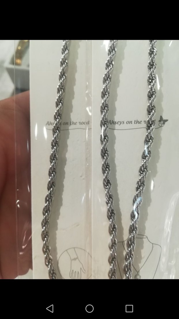 Minimalist Gri Zincir Detaylı Kadın El Zinciri - Görsel 3