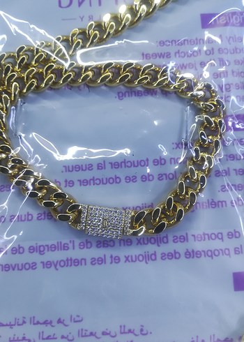 JUPİNG Zincir Detaylı Kadın Altın Renkli El Zinciri - Görsel 2