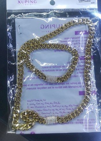 JUPİNG Zincir Detaylı Kadın Altın Renkli El Zinciri - Görsel 4