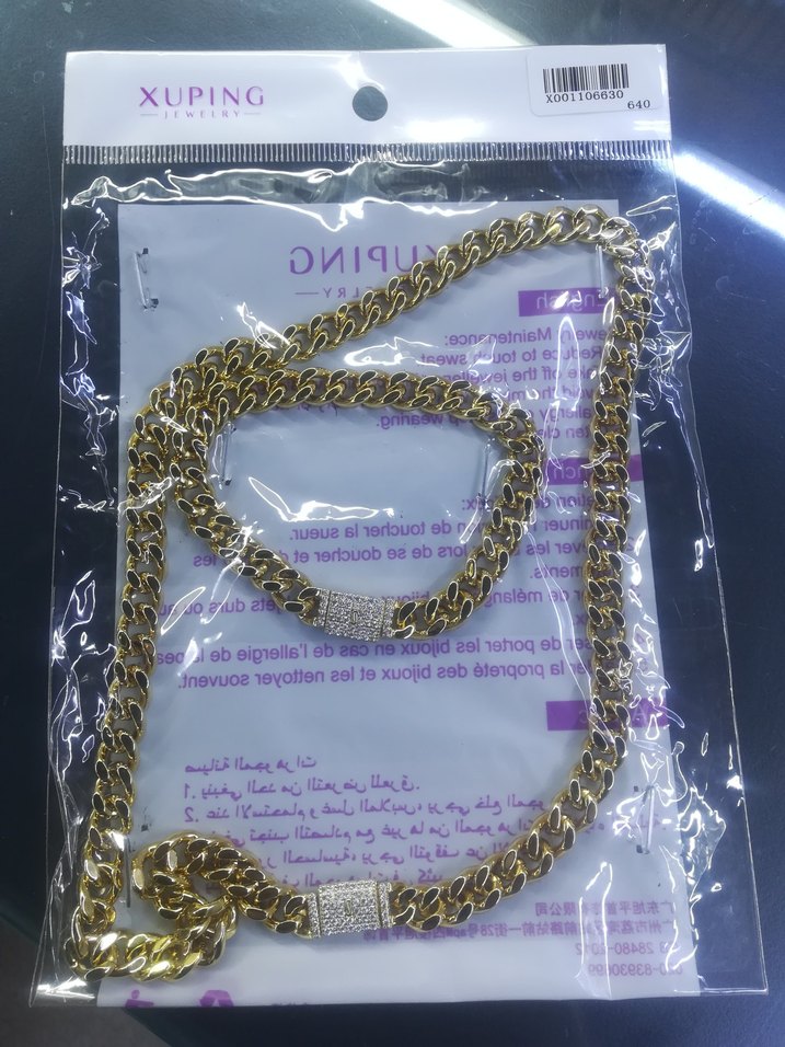 JUPİNG Zincir Detaylı Kadın Altın Renkli El Zinciri - Görsel 5