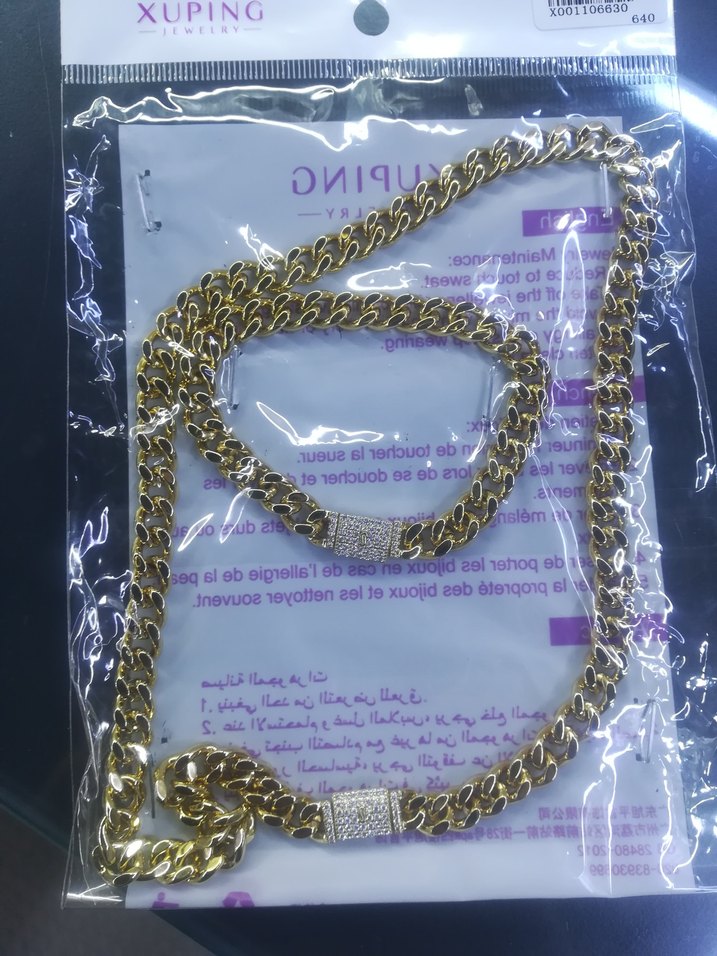 JUPİNG Zincir Detaylı Kadın Altın Renkli El Zinciri - Görsel 4