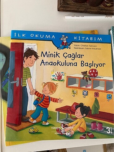 Minik Çağlar Anaokuluna Başlıyor İş Bankası Yayınları