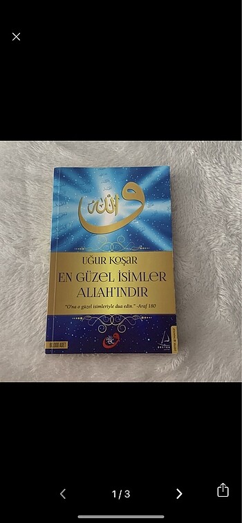 Uğur Koşar Esmaül hüsna kitap