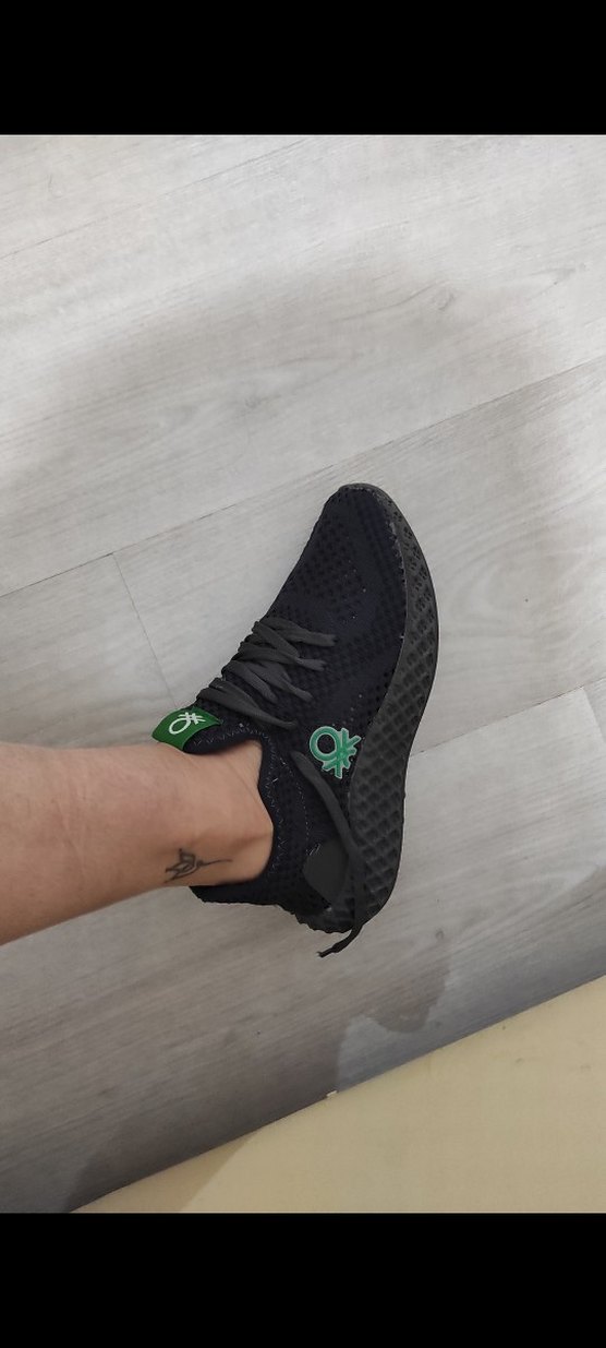 Benetton kadın spor ayakkabı. - Görsel 2