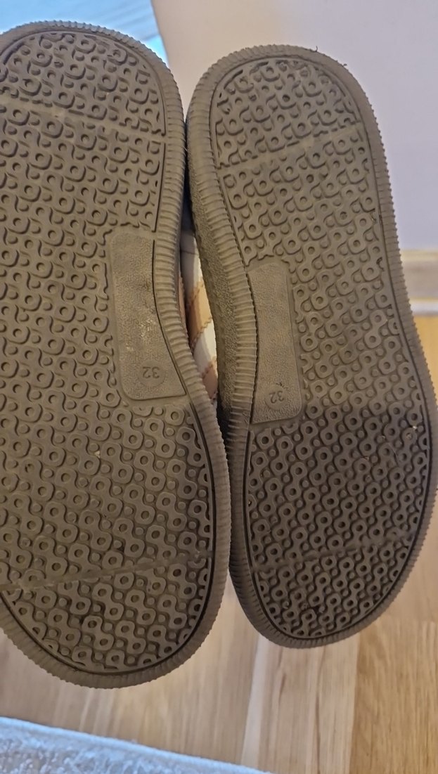 Kız Çocuk Beyaz Cırtlı Spor Ayakkabı - Görsel 4