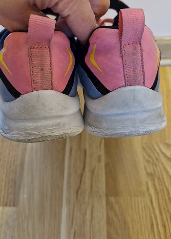 Kız Çocuk Pembe Bağcıklı Velcro Spor Ayakkabı - Görsel 2