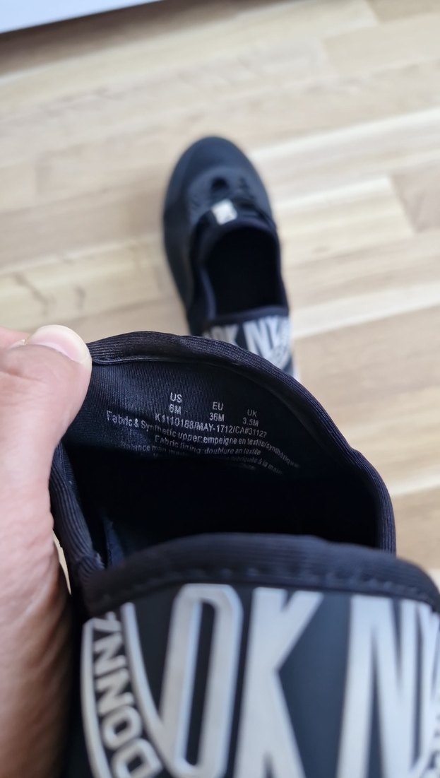 Siyah DKNY Kadın Sneakers - Görsel 4