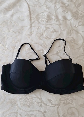 Siyah Minimalist bikini üstü - Görsel 6