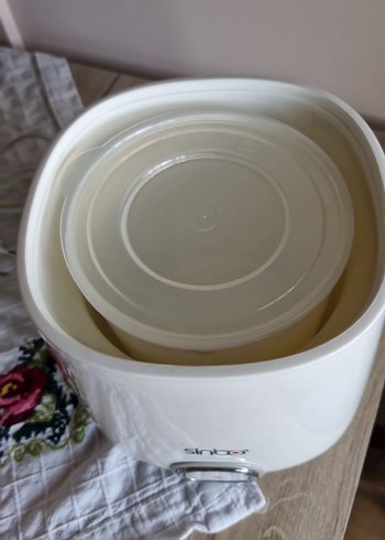 Sinbo Beyaz Yoğurt Yapıcı - Görsel 3