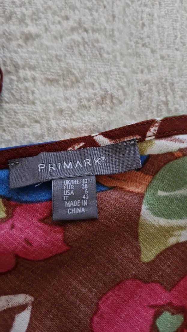 Kahverengi Çiçekli  Kadın Mini Tulum - Görsel 5