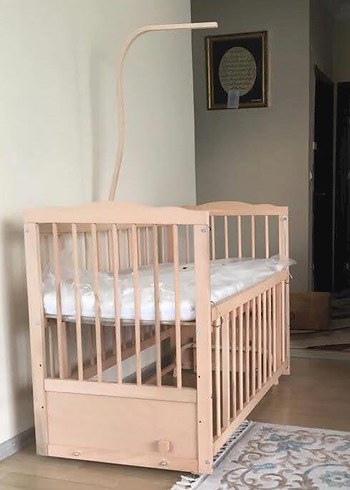 Diğer Ahşap Bebek Beşiği