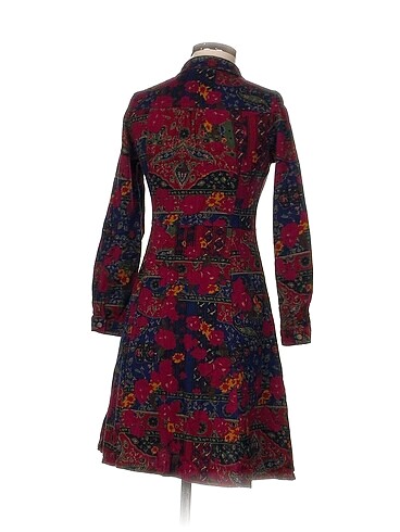 m Beden Vintage Love Uzun Elbise %70 İndirimli.
