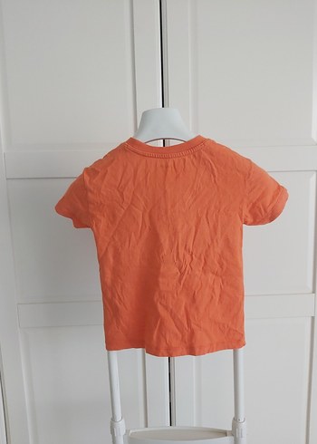 Turuncu Baskılı Erkek Çocuk Tişörtü - Görsel 2