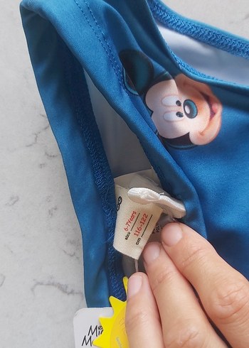 Diğer Mavi Mickey Mouse Baskılı Çocuk Külot