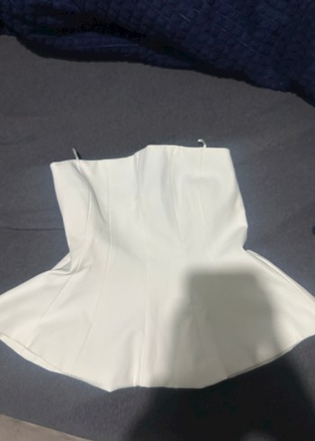 Beyaz Straplez Kadın Büstiyer - Görsel 6