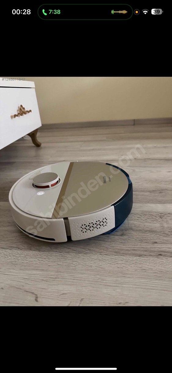 Philips 9000 Serisi Robot Süpürge Beyaz Gri - Görsel 2