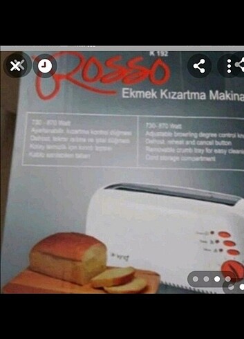  Beden Ekmek kızartma makinesi