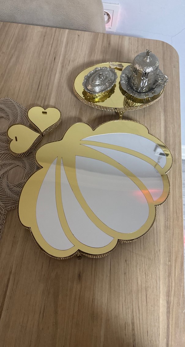 Söz nışan tepsi seti - Görsel 2