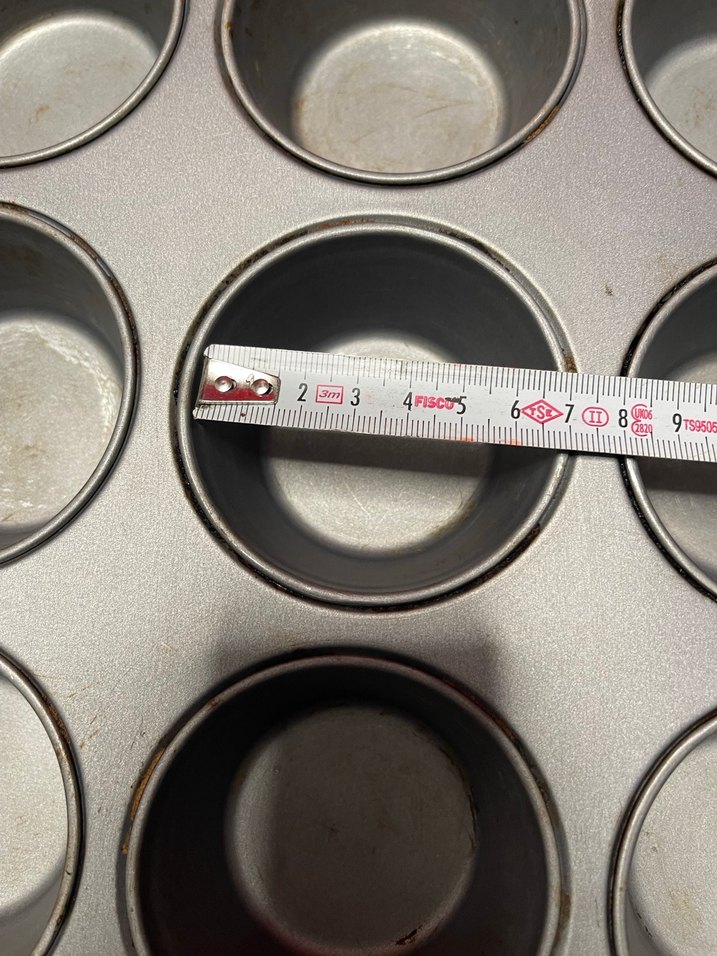 12'li Gri Muffin Kek Kalıbı - Görsel 5