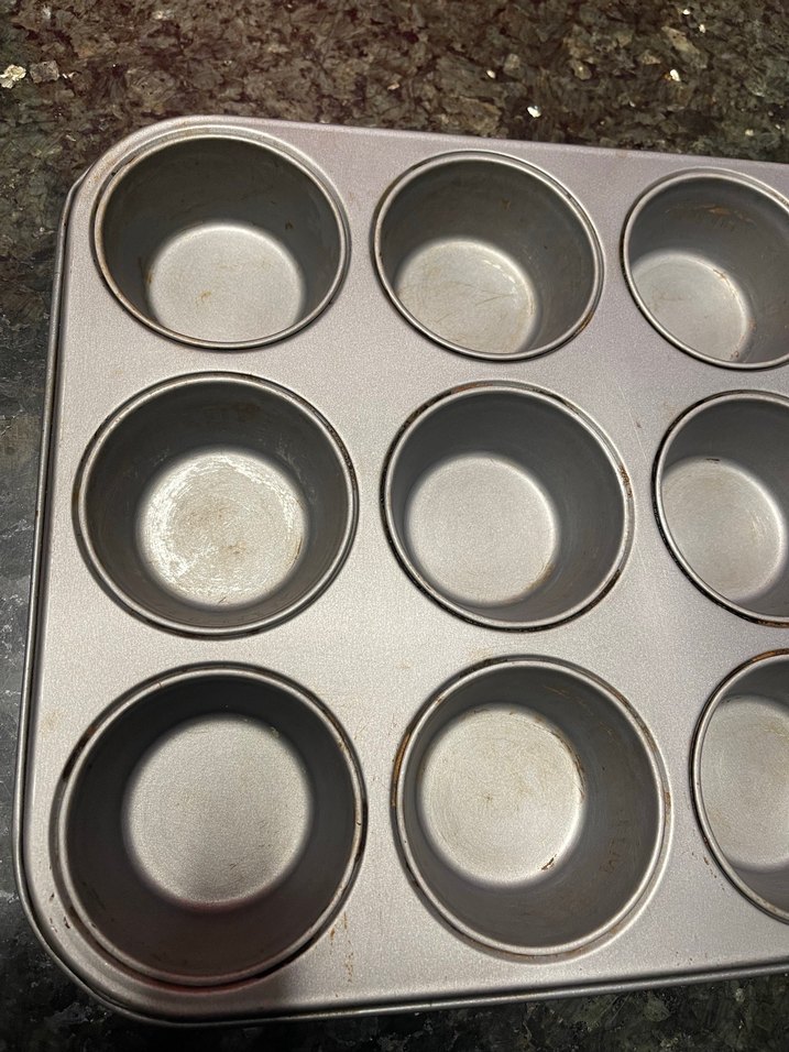 12'li Gri Muffin Kek Kalıbı - Görsel 2