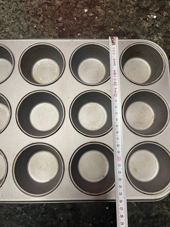 12'li Gri Muffin Kek Kalıbı - Görsel 4