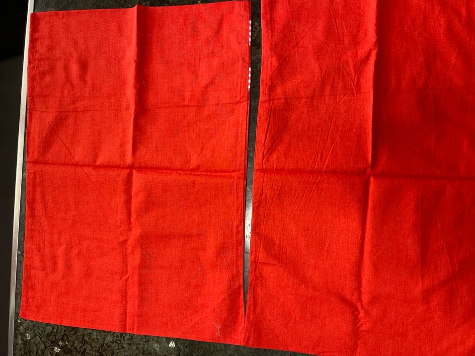 Nakışlı Kırmızı yastık kılıfı - Görsel 4