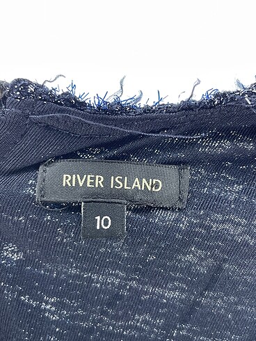 38 Beden siyah Renk River Island Kısa Elbise %70 İndirimli.