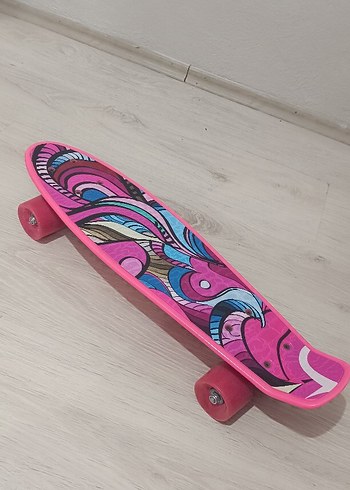 Renkli Pembe Çocuk Kaykay - Görsel 3