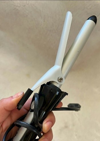 Beden Renk BaByliss Beyaz Gri Saç Şekillendirici