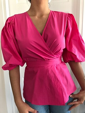 Pembe bluz