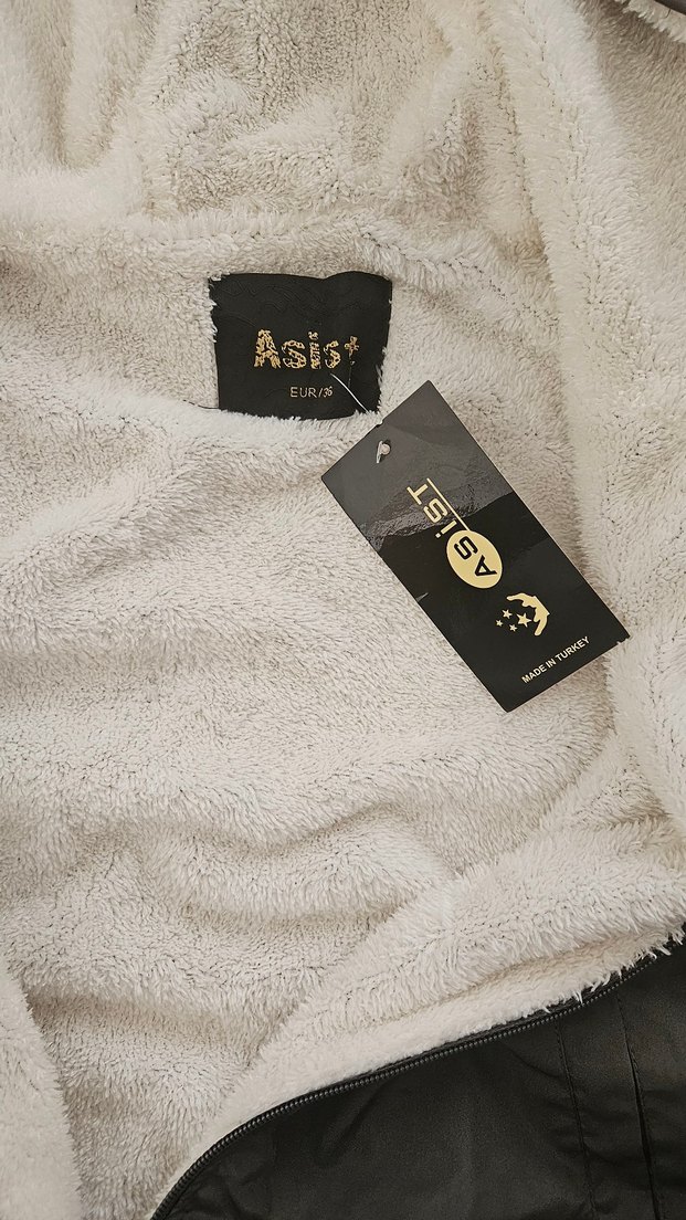 Gri Fermuarlı Yağmurluk - Görsel 2