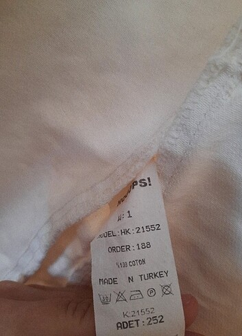 s Beden beyaz Renk Kot yelek